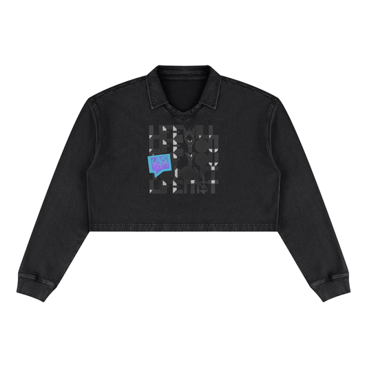Women’s Vintage Wash Crop Sweatshirt