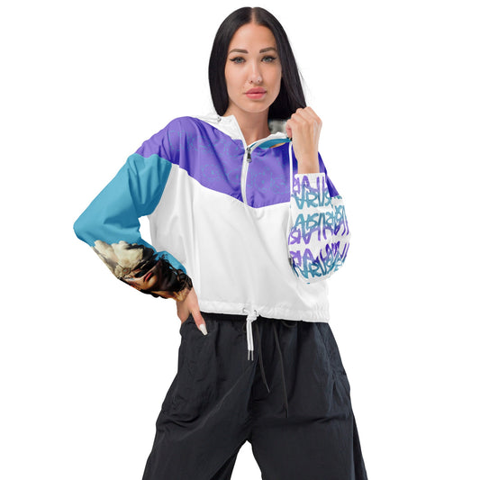 Women’s cropped Laisi windbreaker - LAiSi